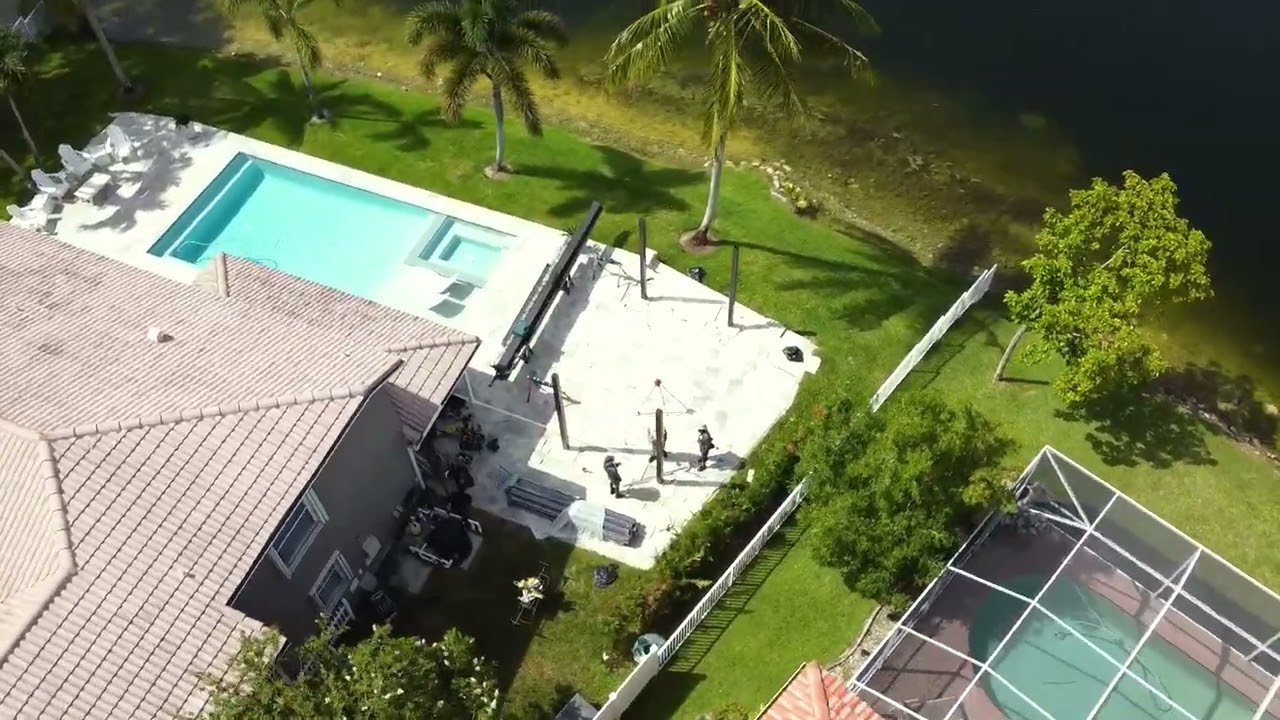 Custom Pool & Louvered Roof Outdoor Living Project